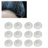 30Pcs Disposable Clear Shower Cap Women Men Plastic Hat Bath Caps for Spa Hair Salon Clear Hotel Shower Bathing Caps view 2