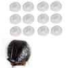 30Pcs Disposable Clear Shower Cap Women Men Plastic Hat Bath Caps for Spa Hair Salon Clear Hotel Shower Bathing Caps view 4