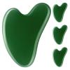 Alipis 4pcs Gua Sha Scraping Massage Tool Heart Shape Facial Massager for Face Eyes and Body Sculpting Tool for Spa Relaxing Guasha Facial Massage Experience view 1