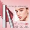 3PCS Honey Lipstick Tinted Lip Balm - Sheer Hydrating Lipstick for All Skin Tones - Moisturizing Lip Color, Nourishing Lip Balm with a Hint of Natural Black Cherry Tint (Black & Nude & Pink) view 4