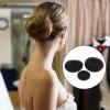 Alipis 9pcs Hair Donut Bun Maker Set: Hair Black Donut Bun Former Versatile Nylon Large Medium Small Sizes Easy Chignon Sock Makers view 4