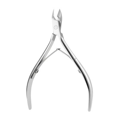 Criyar Precision Cuticle Nippers Trimmer Set, Double Spring Cuticle Remover Pusher Cutter, Manicure Pedicure Tools for Toenails Hard Skin Nail Care Supplies, Nail Clippers&Scissors (Silver 1PACK)
