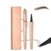 2026 New 4-Tip Eyebrow Pencil, Waterproof and Smudge-Proof Micro-Blade Eyebrow Pencil, Draws Natural Hair-Like Strokes, Long-Lasting Eyebrow Makeup Suitable for All Skin Tones (Brown) view 1