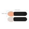 Alipis 100pcs Eyeshadow Applicators Sponge Tip - Single-Sided Mini Eyeshadow Applicators, Multi-Purpose 1.5'' Makeup Brush For Eyelid And Lip Liners view 4