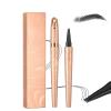 2026 New 4-Tip Eyebrow Pencil, Waterproof and Smudge-Proof Micro-Blade Eyebrow Pencil, Draws Natural Hair-Like Strokes, Long-Lasting Eyebrow Makeup Suitable for All Skin Tones (Black) view 1