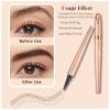 2026 New 4-Tip Eyebrow Pencil, Waterproof and Smudge-Proof Micro-Blade Eyebrow Pencil, Draws Natural Hair-Like Strokes, Long-Lasting Eyebrow Makeup Suitable for All Skin Tones (Black) view 3