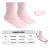 Silicone Moisturizing Socks 1 Pair Long Soft Gel Socks, Anti Slip Women Foot Mask Spa Pedicure for Dry Cracked Feet, Softening Calluses, Rough Skin L.. view 2
