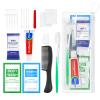 Xuezoioy 5 Sets Personal Hygiene Kit Bulk,Green 10-in-1 Travel Size view 1