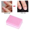 Mini Double Sided Nail File Blocks, 50Pcs Color Sponge Buffing & Polishing Strips for Manicure view 3