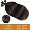 10A Human Hair Bundles 26 28 30 Inch Straight Bundles Human Hair 100% Unprocessed Brazilian Virgin Hair Quick Weave Extensions Natural Black view 3