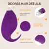 DOORES Hair Extensions Real Human Hair view 3