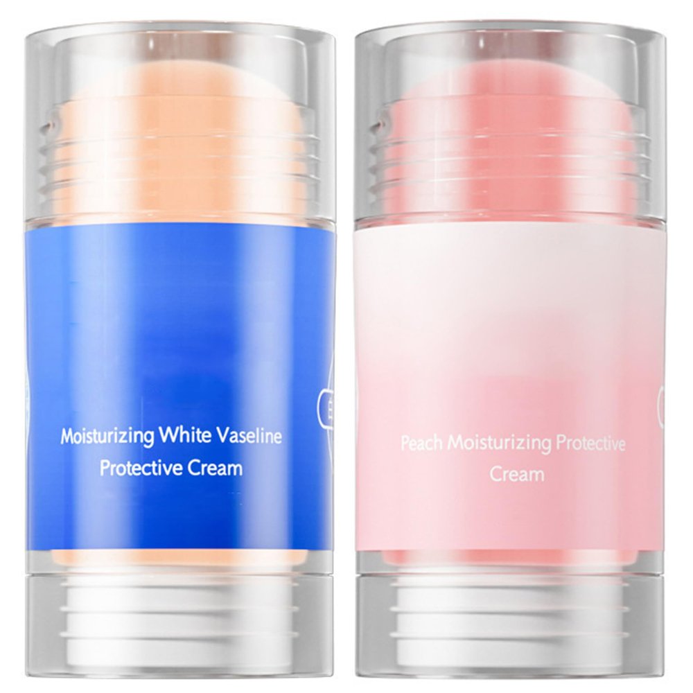 NIDONE 2Pcs Foot Repair Cream Hydrating Moisture Cracked Heel Stick Anti-Cracking Heel Balm for Women Men