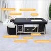 HUAIPU Massage Shampoo Bedwith Open Footbath,Multifunctional Head Spa Bed,Supports Water CirculationFumigationLight Therapy Massage Table for Spa Beauty Salon view 3