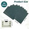 500 Counts Oil Blotting Papers for Face, Bamboo Oil Absorbing Sheets for Oily Skin, Oils Blotting Sheets for Face, Oils Wipes 9cmx6cm view 2