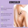 Evanesce Soft Matte Cream Concealer,Full Coverage Waterproof Concealer,Long-lasting and Lightweight,Suitable for Blemishes, Scars, Tattoos (Lvory White) view 4