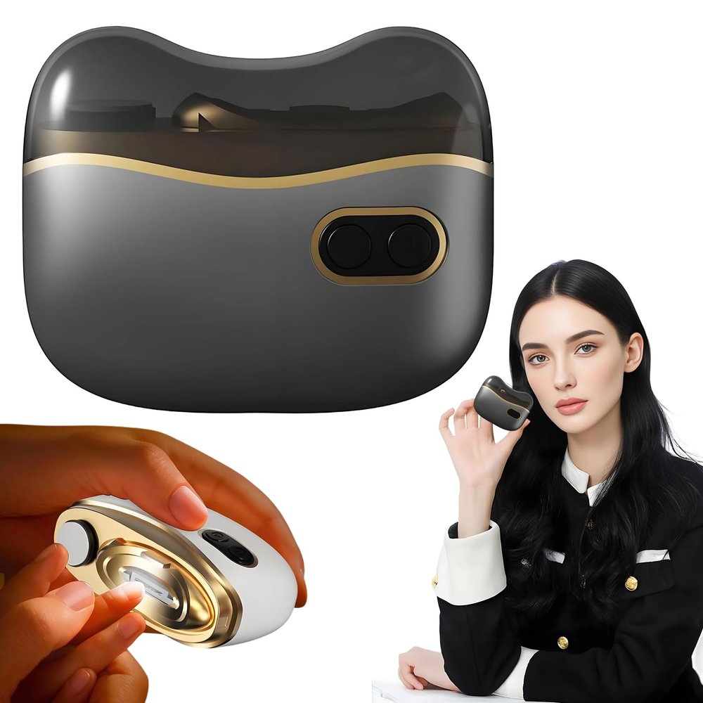 2026 New Automatic Electric Nail Clipper, Upgrade 3-in-1 Electric Nail Trimmer Clippers for Fingers and Toes with 2 Adjustable Speeds (Black)