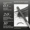2PCS Iron Wand Tubing Mascara, magnetic mascara, 3D Metal Brush Waterproof Quick-Dry Formula, Liquid Lash Extensions Effect, Long-Lasting Volume & Curl, No Flaking Clumping, Bold Black view 3