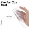 Wanmu 2 Pcs Chest Wrinkle Pads, Reusable Silicone Patches for Decollete & Cleavage, Overnight Sleeping Chest Anti Wrinkle Pads for Skin Firming, Smoothing view 2