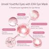 EXH-Lyophilized Eye Masks (5 Pairs), Gel Serum Mask, Puffy Undereye Treament, Fine Lines, Refresh, Hydrate| Paraben free view 2