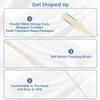 12pcs Nasal Hair Cutter,Double Sided Nose Hair Cutter, Portable 360 Rotating Manual Nose Hair Trimmer for Men and Women view 4