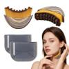 2PCS New Lymphatic Contour Face Brush, Lymphatic Drainage Massager for Face,Ergonomically Designed to Fit The Skin Precisely and Relieve Fatigue view 1