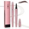 2026 New Microblading Eyebrow Pen, Waterproof Eyebrow Pencil, Eye Brow Pen with 4 Tip, Premium Natural Magic Eyebrow Makeup Fine Stroke Contouring Pencil Long-Lasting Stay on All Day (Dark coffee) view 1