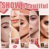Fashion Makeup Book, 24-Color Eyeshadow Palette - 5-Layer Book-Style Makeup Palette with 67 Pro Shades, Pressed Glitter Eyeshadow Palette Makeup, Blush, Contour, Highlighter (B) view 3