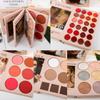 Fashion Makeup Book, 24-Color Eyeshadow Palette - 5-Layer Book-Style Makeup Palette with 67 Pro Shades, Pressed Glitter Eyeshadow Palette Makeup, Blush, Contour, Highlighter (B) view 4
