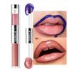 Double-Ended Peel-Off Lip Liner & Gloss Tint  Long-Lasting Hydrating Lip Color, Smudge-Proof & Kiss-Proof Gloss Duo for Plump Shiny Lips (03 Milk Tea Glow) view 2