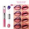 Double-Ended Peel-Off Lip Liner & Gloss Tint  Long-Lasting Hydrating Lip Color, Smudge-Proof & Kiss-Proof Gloss Duo for Plump Shiny Lips (03 Milk Tea Glow) view 3