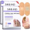 SAVILAND Extra Strength Fungal Nail Patches FSA-HSA: 64 Patch Overnight Repair 1% Tolnaftate Toenail Treatment Nighttime Nail Renewal Restores Damaged Nails Discolored Thick Yellow view 1
