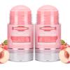 MSMEESUYA Peach Foot Cream Stick for Dry Cracked Heels and Feet, Moisturizing Heel Balm Stick, Softening Foot Care for Rough Skin, Callus & Dryness, Peach Hydration, 2-Pack view 1