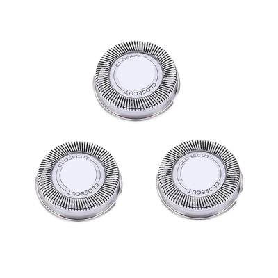 3Pack SH30 Replacement HeadsCompatible For PhilipsSeries 3000, 2000, 1000 And S738, With Durable Sharp Blades.