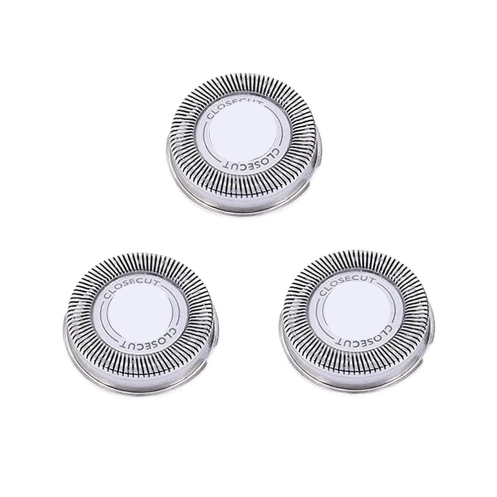 3Pack SH30 Replacement HeadsCompatible For PhilipsSeries 3000, 2000, 1000 And S738, With Durable Sharp Blades.