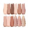 12-Color Nude Neutral Eyeshadow Palette  Matte Shimmer Glitter Warm Brown Caramel Eye Shadow Kit, High Pigment Long-Lasting Blendable Natural Soft Glam Makeup Palette for Daily Wear & Beginners view 2