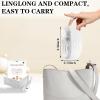 3-in-1 Electric Nail Clippers, Upgrade Electric Nail Clippers for Kids or Adults, Electric Polishing Nail Clipper with Collector, Excellent Electric Nail Trimmer Gift for Your Loves (Pearl-White) view 4