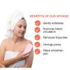 Magic Exfoliating Bath Sponge, 3D Super Soft Exfoliating Body Bath Sponge for Adults and Children, Women and Men, Skin Friendly and Reusable Bath Cleaning Brush for Home, Travel, Cruise (Colorful) view 3