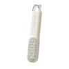AIKETE Dual-Side Foot Callus Remover, Foot File Double Sided Foot Scrubber with Soft Silicone Brush, Professional Pedicure Tool for Dry & Wet Feet, Safe Hard Skin Remover for Sensitive Feet. (Grey) view 1