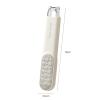 AIKETE Dual-Side Foot Callus Remover, Foot File Double Sided Foot Scrubber with Soft Silicone Brush, Professional Pedicure Tool for Dry & Wet Feet, Safe Hard Skin Remover for Sensitive Feet. (Grey) view 2