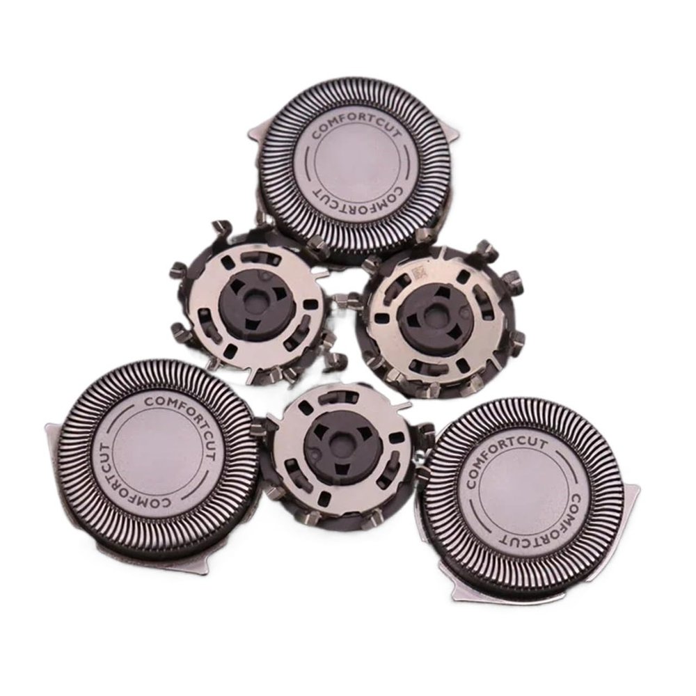 3pcs SH30/52 Series 1000 2000 3000 Replacement Shaver Head Blade,Replace The Shaving Head,Compatible for PhilipsCompatible for Norelco S5100 S5400 S5010 S5080 S5110 S5400 S5050