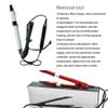 Hair Extension Removal Heat Machine,Electric Temperature Adjustable Hair Extension Tape Removal Solution Tool,V Light Hair Extension UV Glue tools (Black) view 3