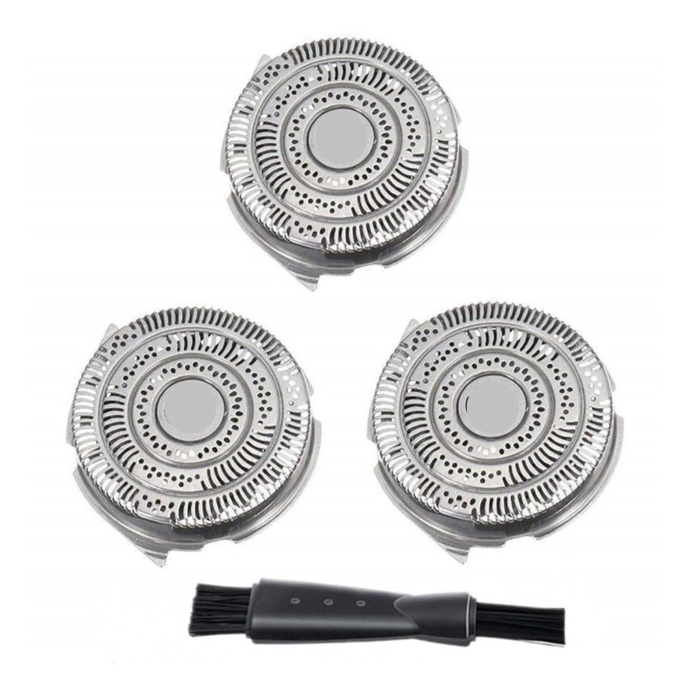 3Pcs HQ9 Replacement Head Razor Blade Replace The Shaving Head,Compatible for Philips Shaver HQ9100 HQ9190 HQ9070 HQ9170 HQ9020 HQ8160 HQ8250 HQ9090 HQ9161 HQ9199(1pcs)