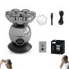 3.0 Head Shaver - 7 Blade Magnetic Electric Razor, Portable Rechargeable Shaving Tool, Waterproof Bald Shavers, Suitable for Women, Men & Bald Heads (A) view 1