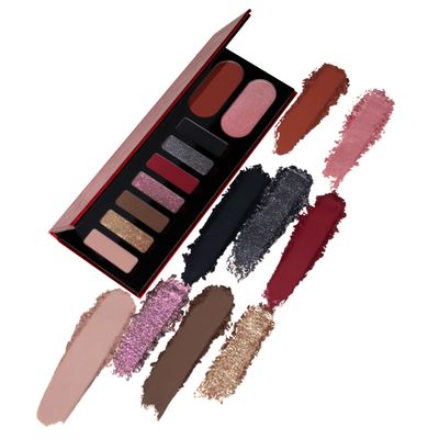 Chokehold Palette by Chokehold Cosmetics  7 Fierce Eyeshadows + Blush & Highlighter  Vegan, Cruelty-Free, Ultra Pigmented, Blendable Matte & Shimmer Finishes