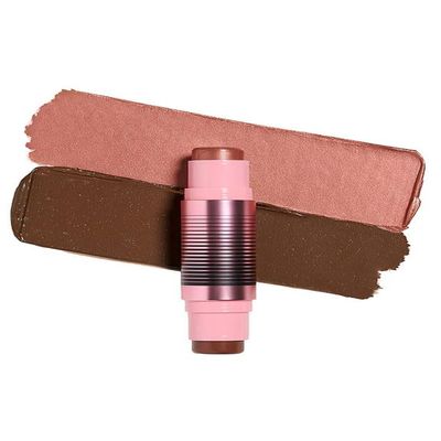 Dibs Beauty GlowTour Duo: Aura Color: (Retrograde Rose) Size: (9.4 g/ 0.34 oz)