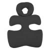 Oreilet Face Down Pillow for Massage, Non Slip Bottom Head Cushion Chest Cushion for SPA, Sleep, Home Massage Headrest for Bed, Professional Massage Equipment (Dark Gray) view 1
