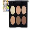 6 Color Contour Powder Palette  Professional Face Contouring, Highlight & Concealer Makeup Kit for Flawless Definition and Sculpting view 2