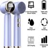 6-in-1 Facial Cleansing Brush, Electric Face Scrubber with 6 Brush Heads, 3-Speed Waterproof Spin Brush, Rechargeable Face Cleaner for Dry, Oily, and Sensitive Skin (Purple) view 3