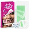 60 Count Face Wax Strips for Hair Removal, All-in-One Waxing Strips for Face, eyebrows, lip, chin & Body | 40ct Facial Wax Strips,20ct Body Waxing Strips & 4 Calming Wipes (Red) view 1