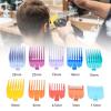 10Pcs Universal Hair Clipper Limit Comb Guide Attachment Set 1.5mm-25mm Electric Hair Trimmer Accessories view 3